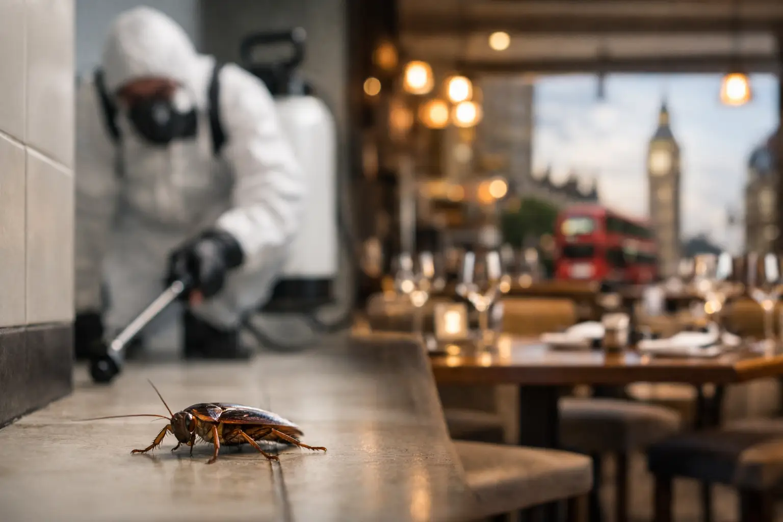 Cockroach Control for Restaurants London