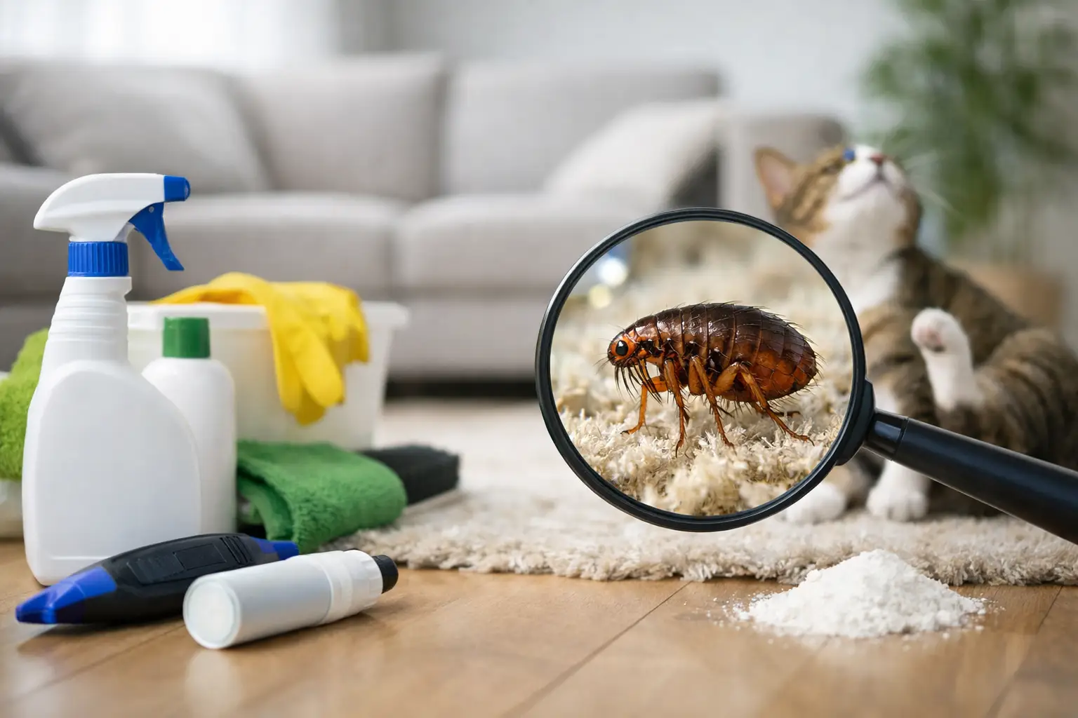 How to Get Rid of Fleas Fast at Home