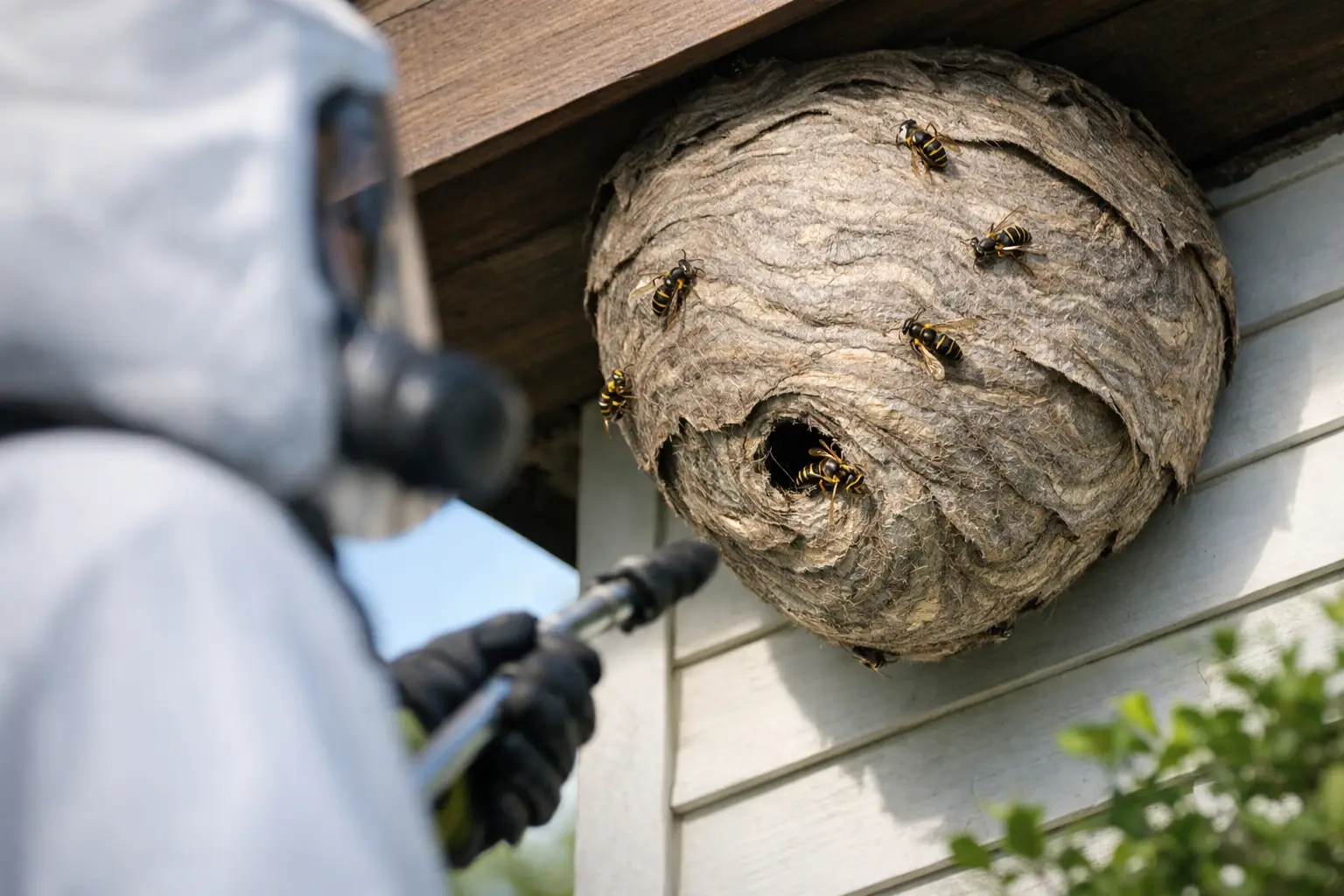 When Should Wasp Nests Be Removed?