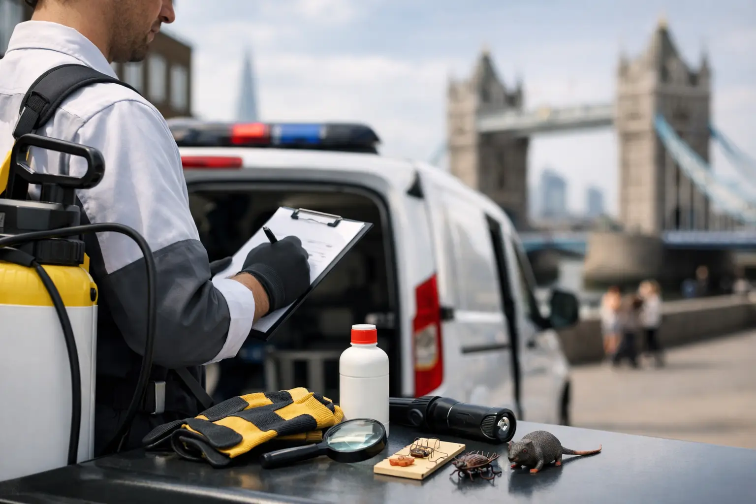 Emergency Pest Callout Checklist for London